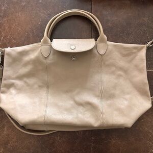 Longchamp leather le pliage